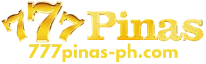 777PINAS official logo with bold gold lettering and red accents